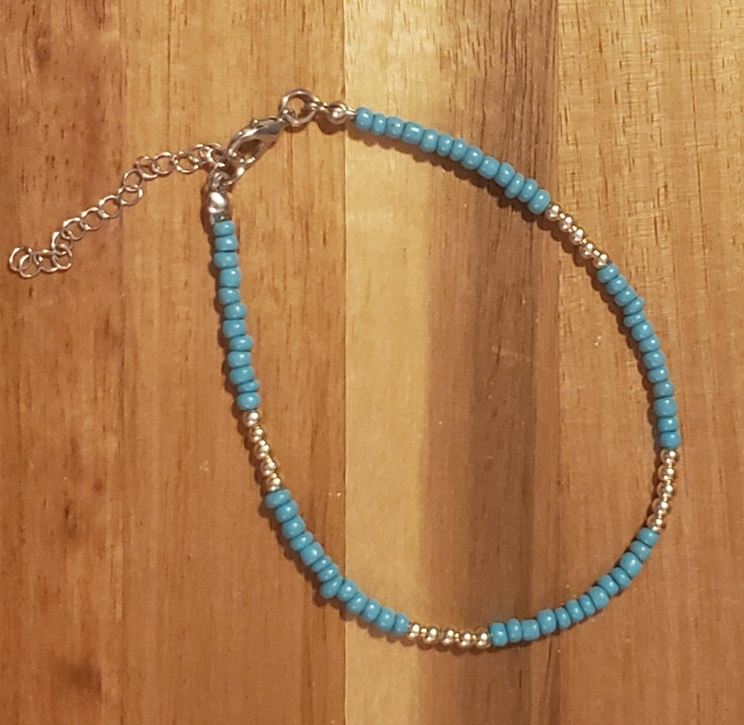 4Ocean Guatemala 5-Strand Bracelet in Blue Multi | The Paper Store